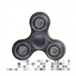 Wholesale Electroplate Fidget Spinner Hand Stress Reducer Toy for Anxiety, and Autism Adult, Child (Black)